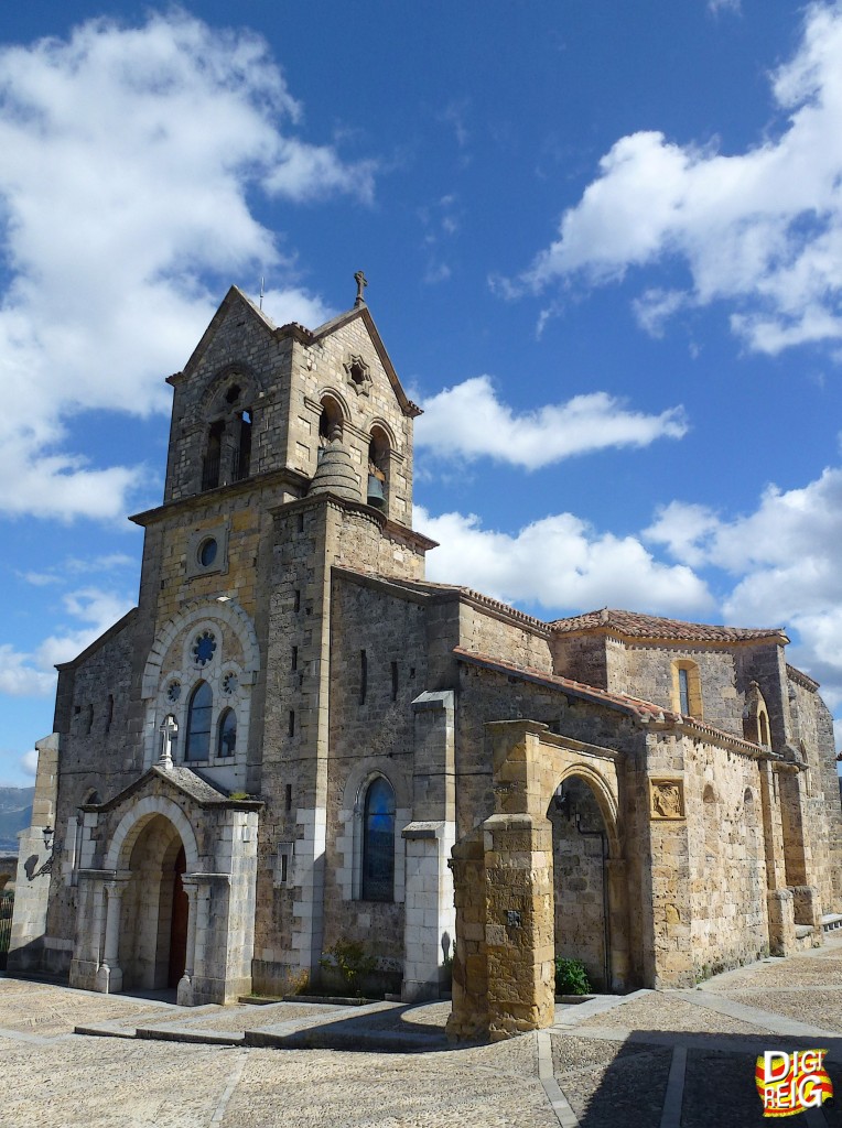 Foto: Iglesia de San Vicente - Frías (Burgos), España