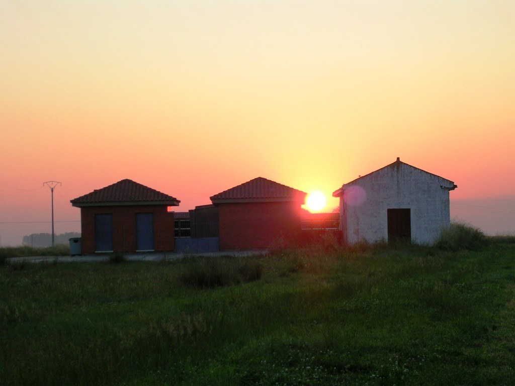Foto: El Cementerio Al Amanecer - Zuares Del Pàramo (León), España