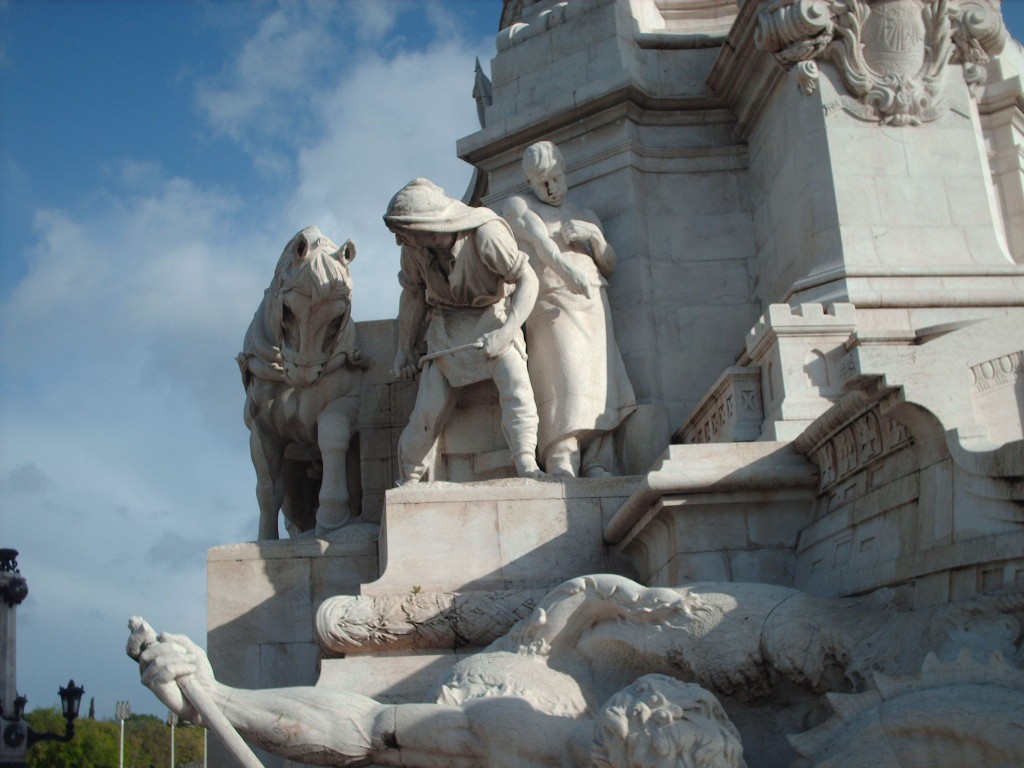 Foto: Plaza Marques De Pomb - Lisboa, Portugal