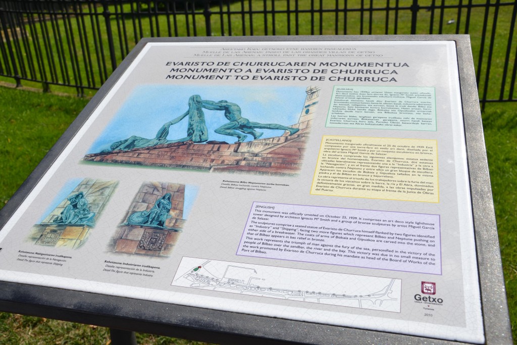 Foto: Monumento a Evaristo Churruca. - Getxo (Vizcaya), España