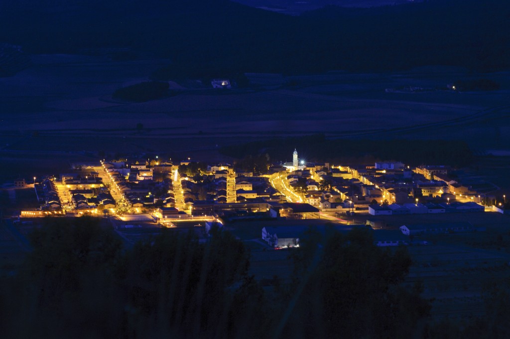 Foto: Anochecer - Fontanars dels Alforins (València), España