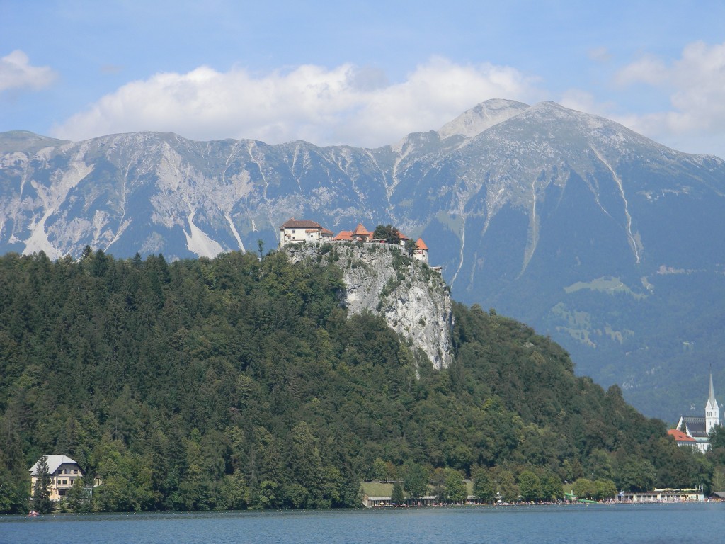 Foto: Vista del Castllo - Bled, Eslovenia
