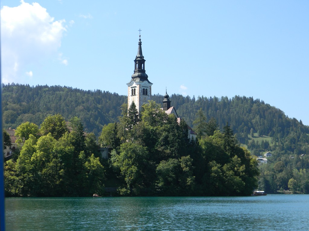 Foto: Iglesia en la Isla - Bled, Eslovenia