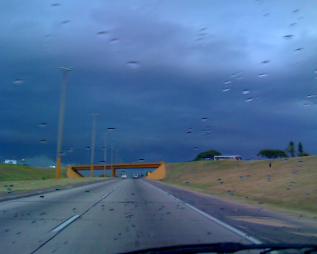 Foto: terrible tormenta - Montevideo, Uruguay