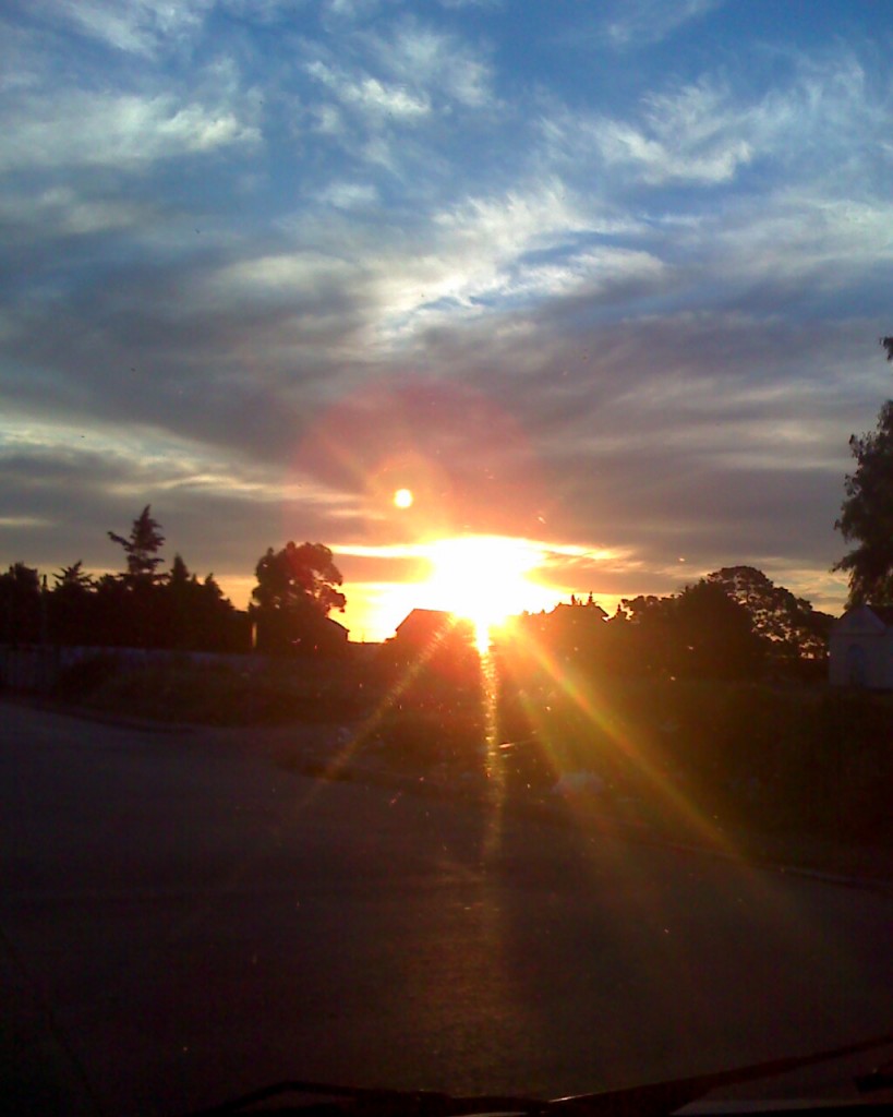 Foto: reflejo de sol - Montevideo, Uruguay