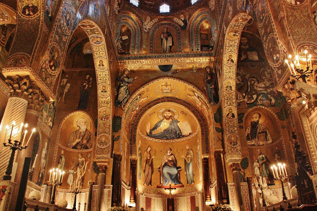 Foto: Capilla Palatina del palacio Normando - Palermo (Sicily), Italia