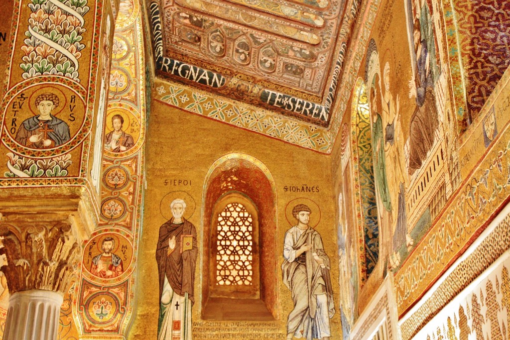 Foto: Capilla Palatina del palacio Normando - Palermo (Sicily), Italia