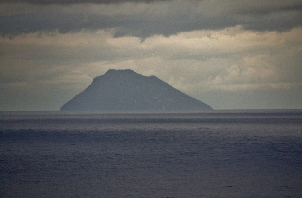 Foto: Vista de las Islas Eolias - Cefalù (Sicily), Italia