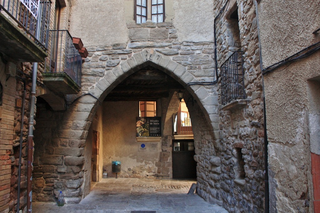 Foto: Calle de Sant Climent - Suria (Barcelona), España
