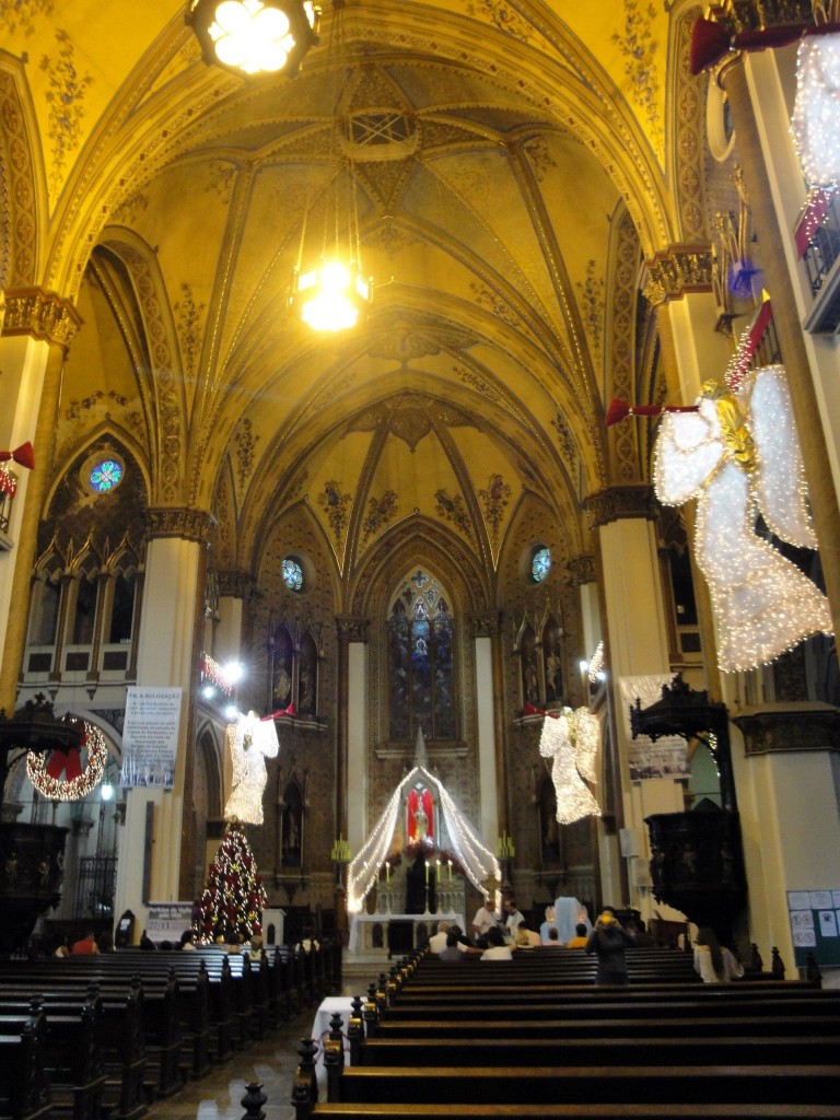 Foto: Interior da Catedral - Curitiba (Paraná), Brasil