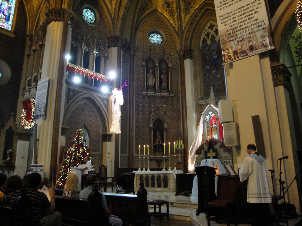 Foto: Interior da Catedral - Curitiba (Paraná), Brasil