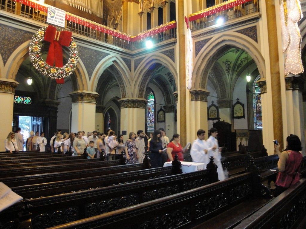 Foto: Interior da Catedral - Curitiba (Paraná), Brasil