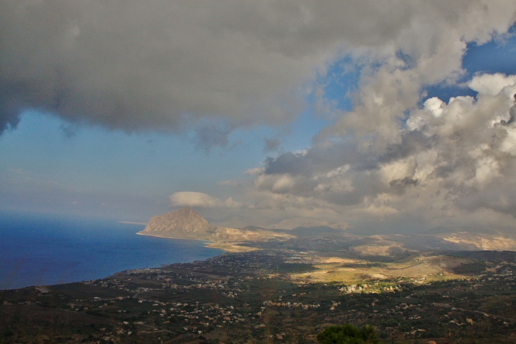 Foto: Vistas desde la ciudad - Erice (Sicily), Italia