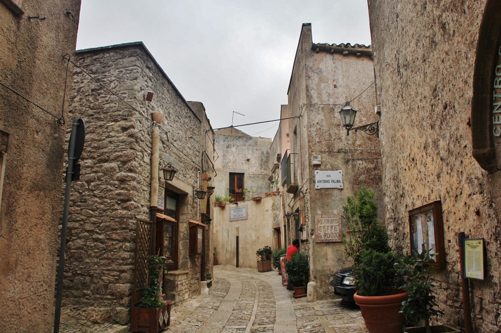 Foto: Centro histórico - Erice (Sicily), Italia
