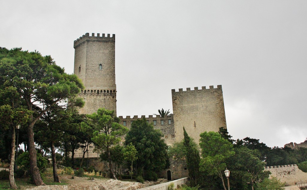 Foto: Castillo - Erice (Sicily), Italia