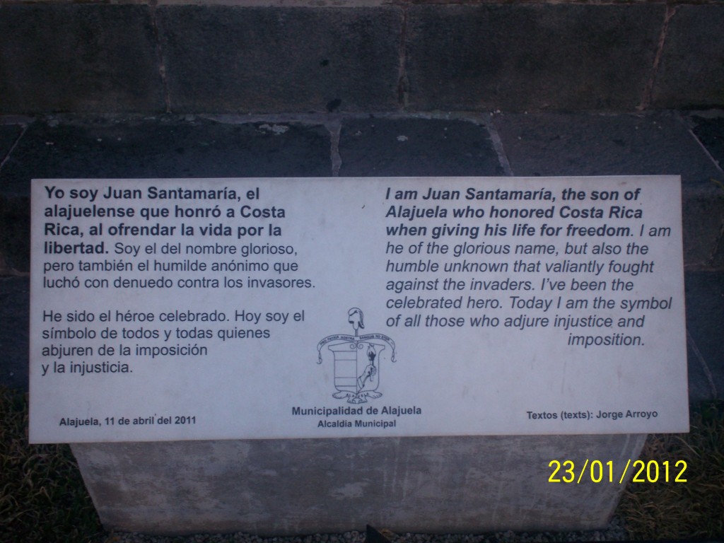 Foto: Juan Santamaria - Alajuela, Costa Rica