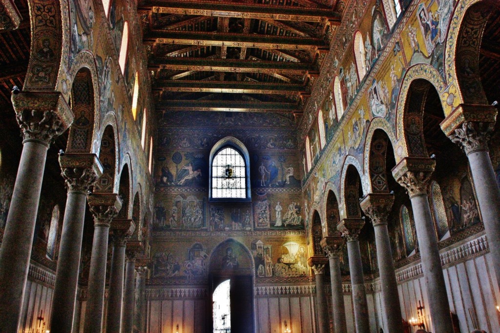 Foto: Interior de la Catedral - Monreale (Sicily), Italia
