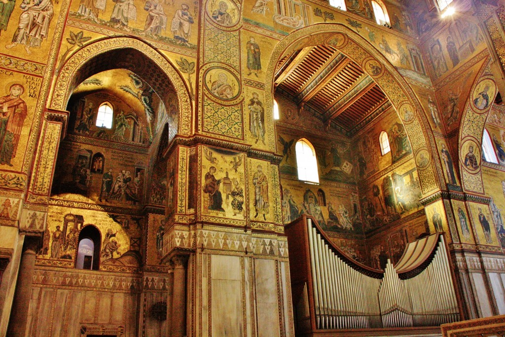Foto: Interior de la Catedral - Monreale (Sicily), Italia