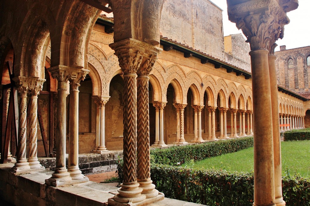 Foto: Claustro de la Catedral - Monreale (Sicily), Italia