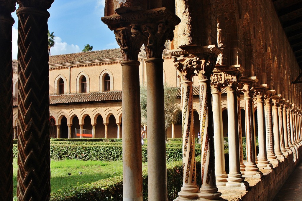 Foto: Claustro de la Catedral - Monreale (Sicily), Italia