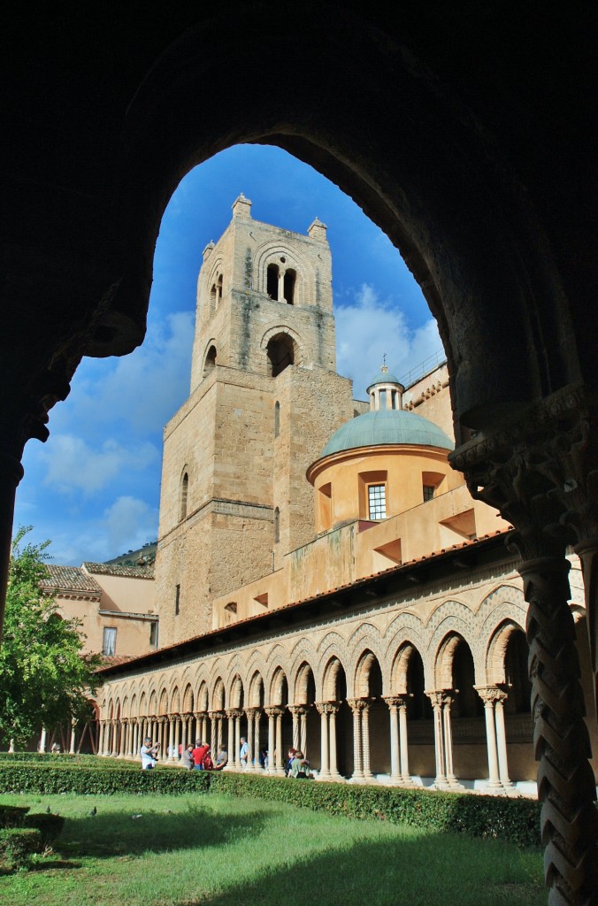 Foto: Claustro de la Catedral - Monreale (Sicily), Italia
