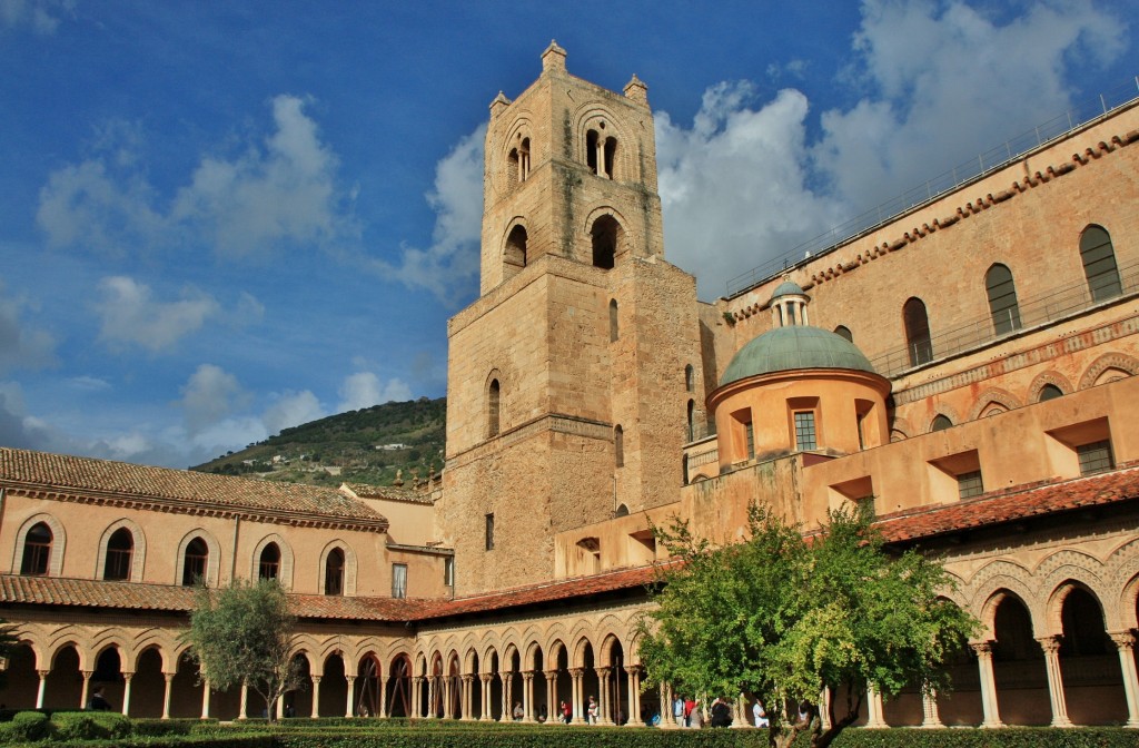 Foto: Claustro de la Catedral - Monreale (Sicily), Italia