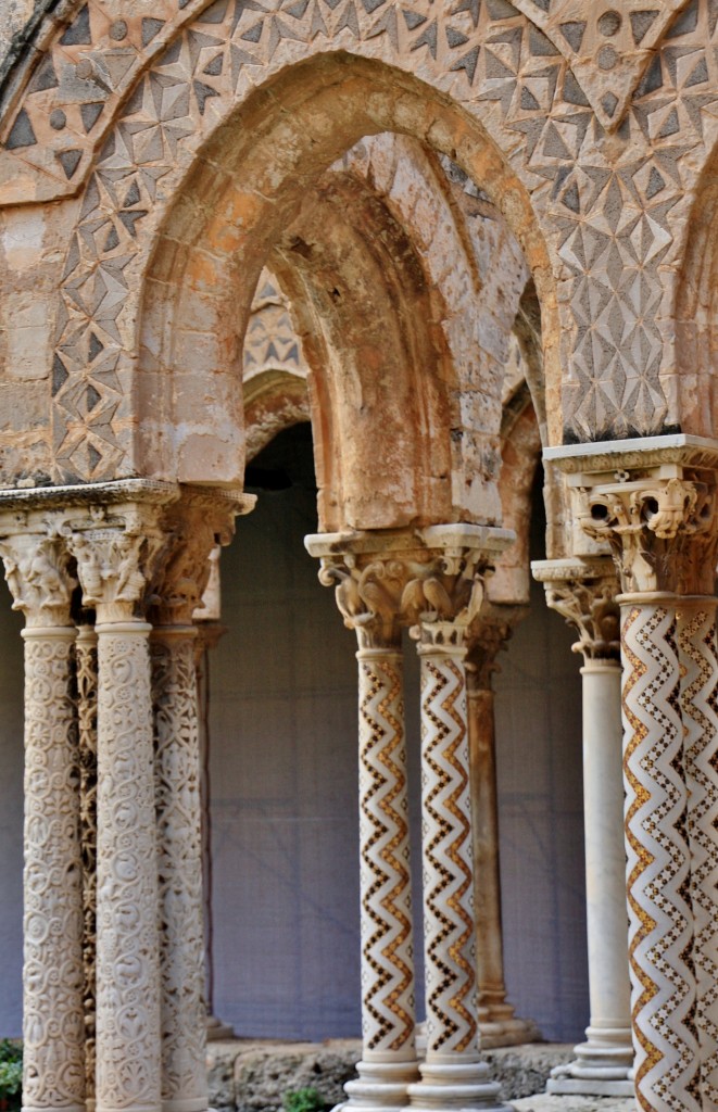 Foto: Claustro de la Catedral - Monreale (Sicily), Italia