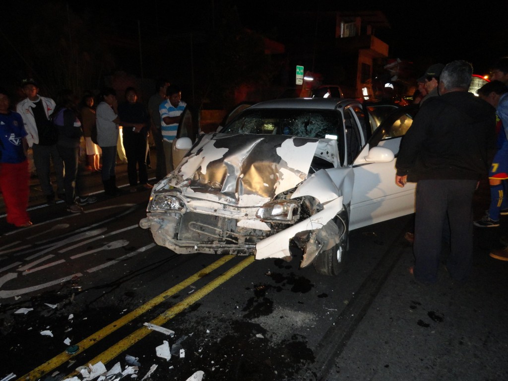 Foto: accidente - Baños (Tungurahua), Ecuador