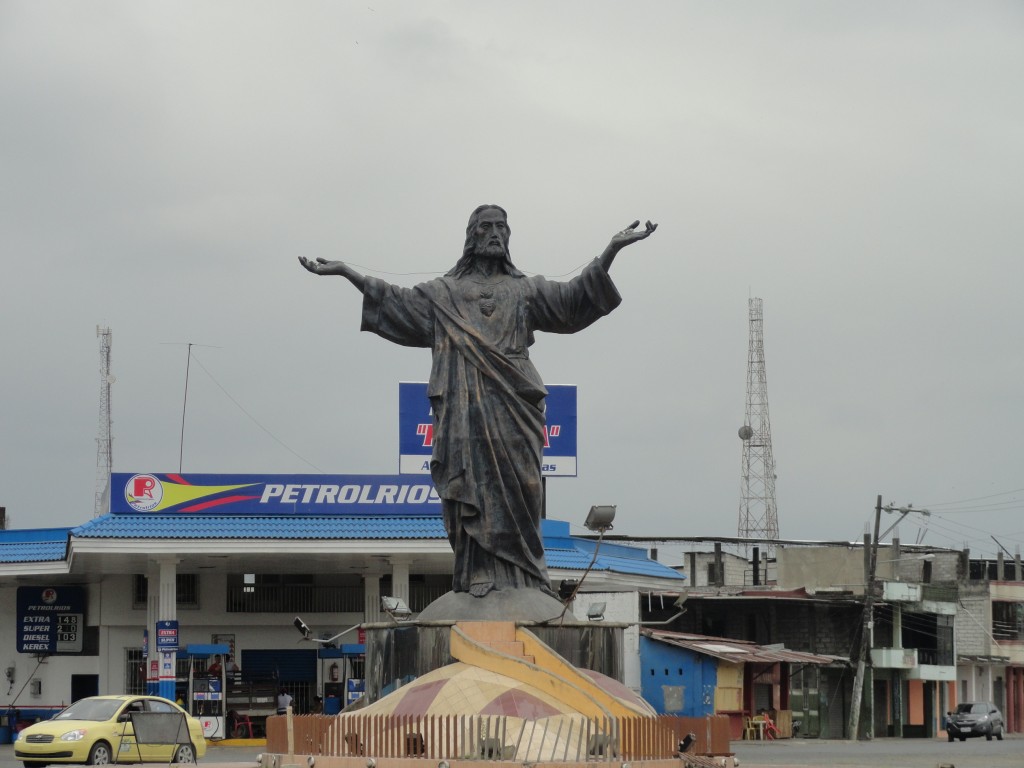 Foto: el Cristo - Qininde (Esmeraldas), Ecuador