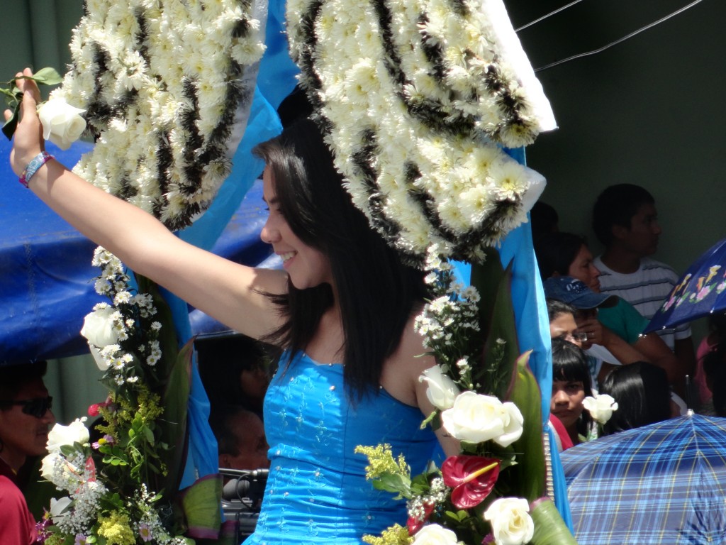Foto: Madrina de la caña de fruta - Puyo (Pastaza), Ecuador