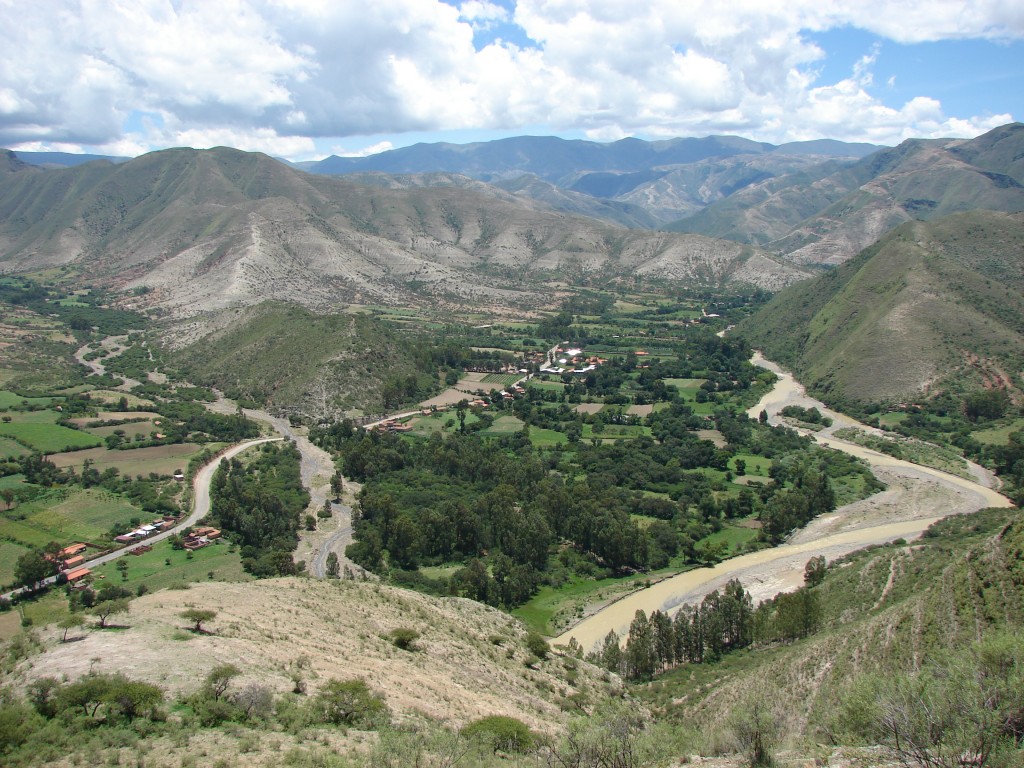 Foto: Vista desde el cerro de Corana - Corana (Tarija), Bolivia