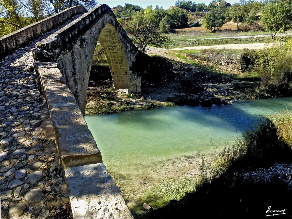 Foto: 121029-070 PUENTE DE  ALBARDA - Buera (Huesca), España