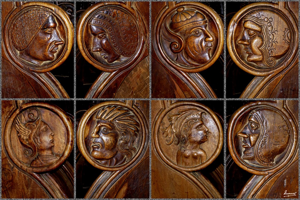 Foto: 121118-073A CASBAS, CORO MONASTERIO - Casbas (Huesca), España