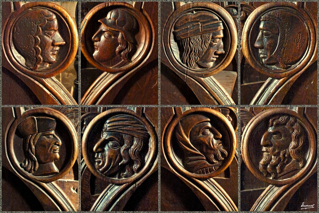 Foto: 121118-073B CASBAS, CORO MONASTERIO - Casbas (Huesca), España