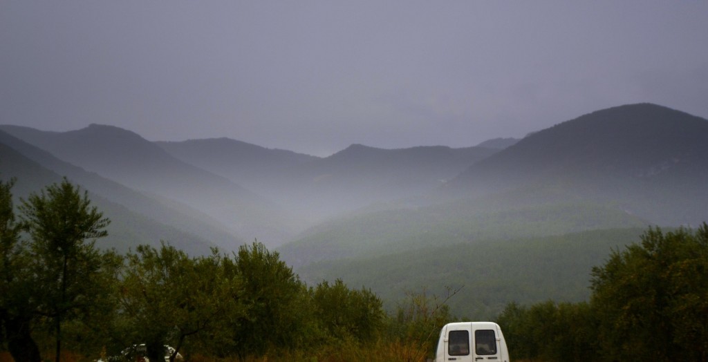 Foto: Lluvia - Torrelles de Foix (Barcelona), España