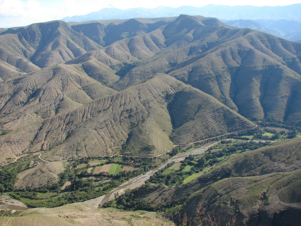 Foto: Vista desde arriba - Trancas (Tarija), Bolivia
