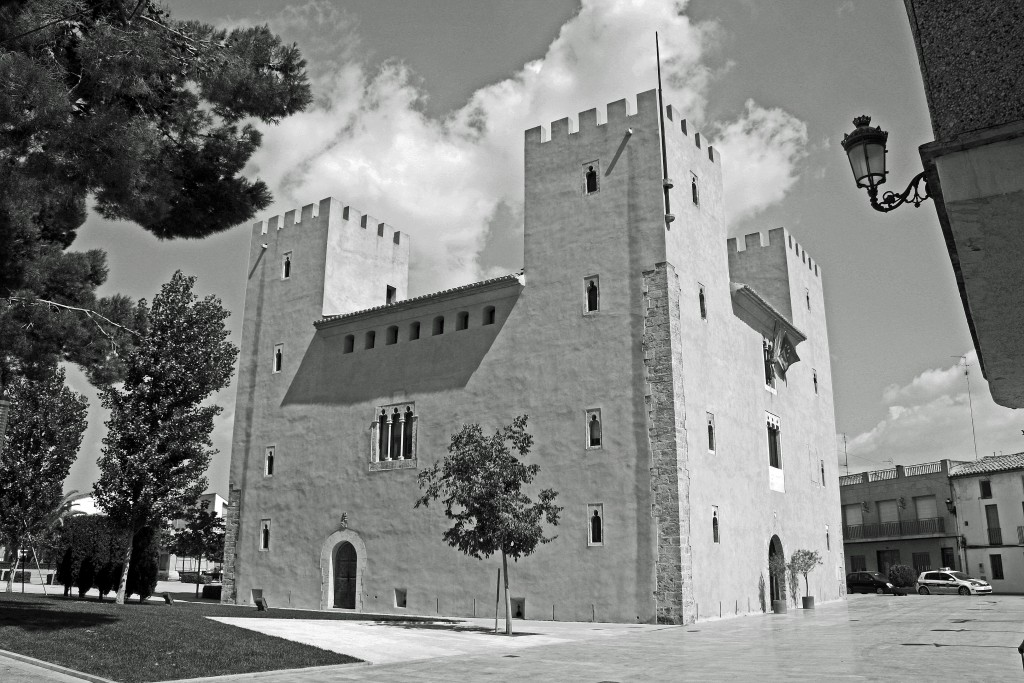 Foto: Castillo en B/N - Albalat dels Sorells (València), España