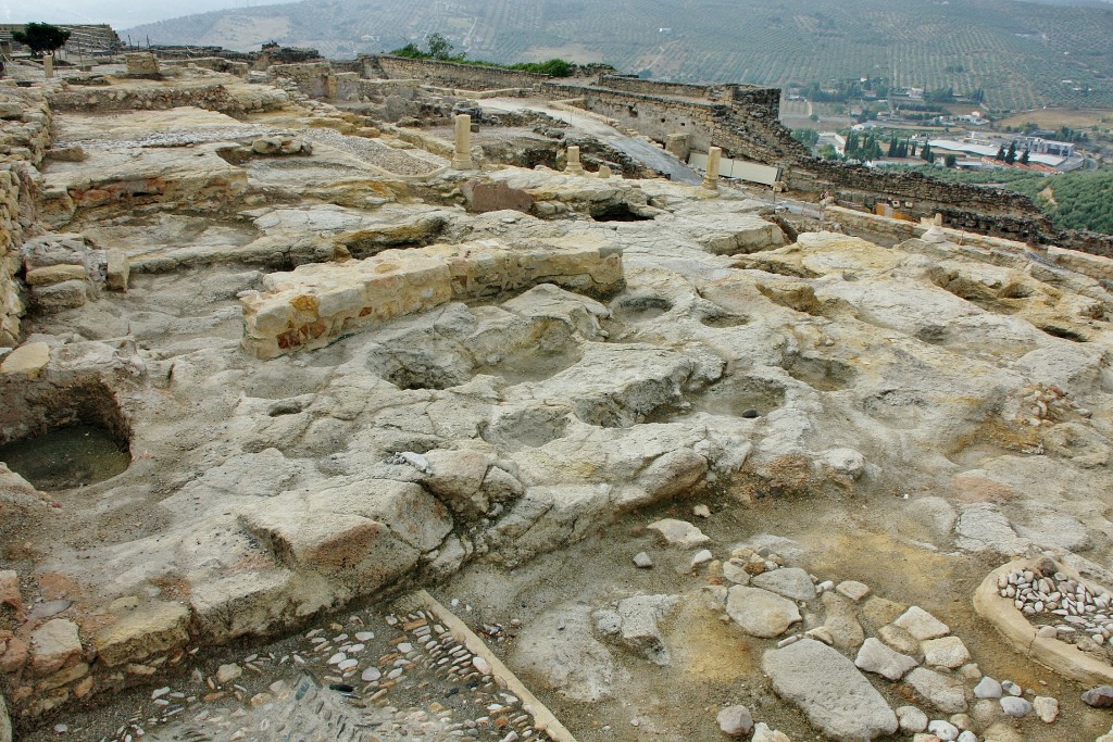 Foto: Fortaleza de la Mota: entramado urbano - Alcalá la Real (Jaén), España