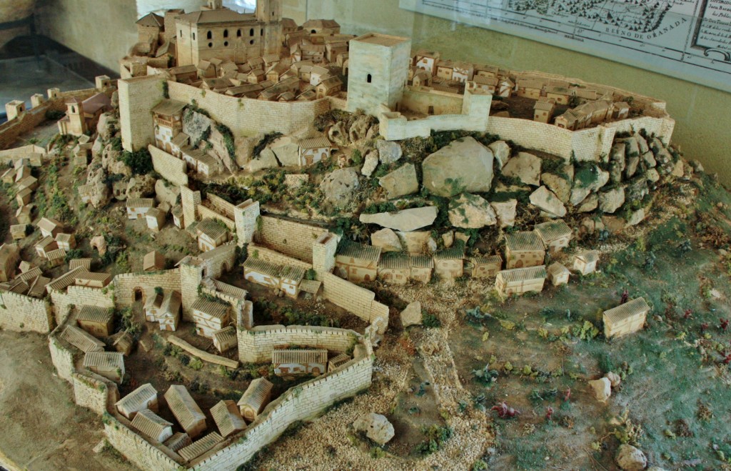 Foto: Fortaleza de la Mota: maqueta - Alcalá la Real (Jaén), España