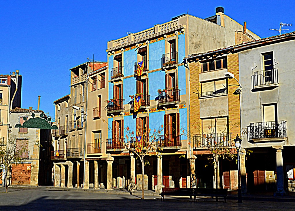 Foto: Plaza - Santa Coloma de Queralt (Tarragona), España