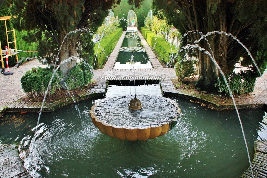 Foto: Jardines bajos del Generalife - Granada (Andalucía), España