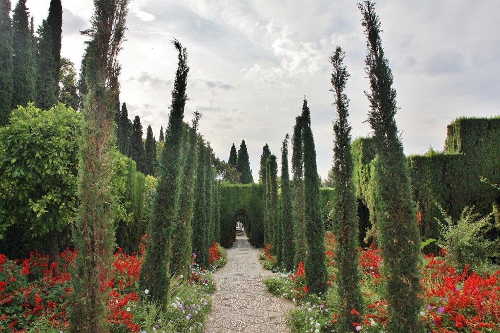 Foto: Jardines bajos del Generalife - Granada (Andalucía), España