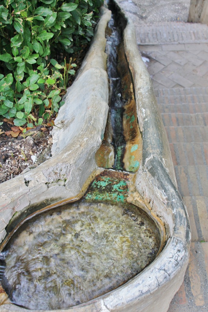Foto: Generalife: escalera del agua - Granada (Andalucía), España