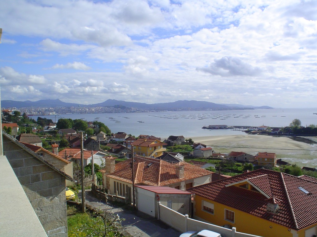Foto: Ria de Vigo desde Moaña - Moaña (Pontevedra), España