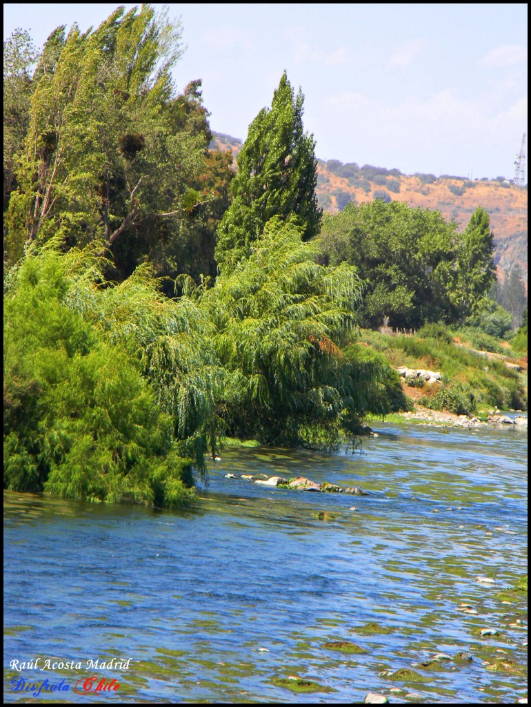 Foto: Desde el puente San Francisco - El Monte (Región Metropolitana), Chile