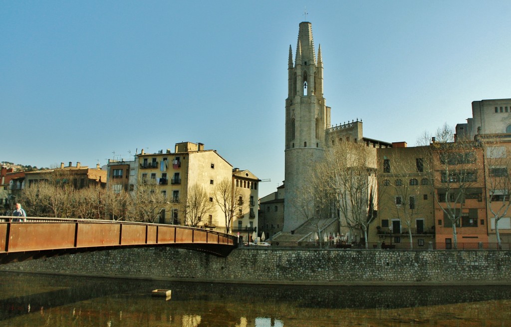 Foto: Ribera del rio Onyar - Girona (Cataluña), España