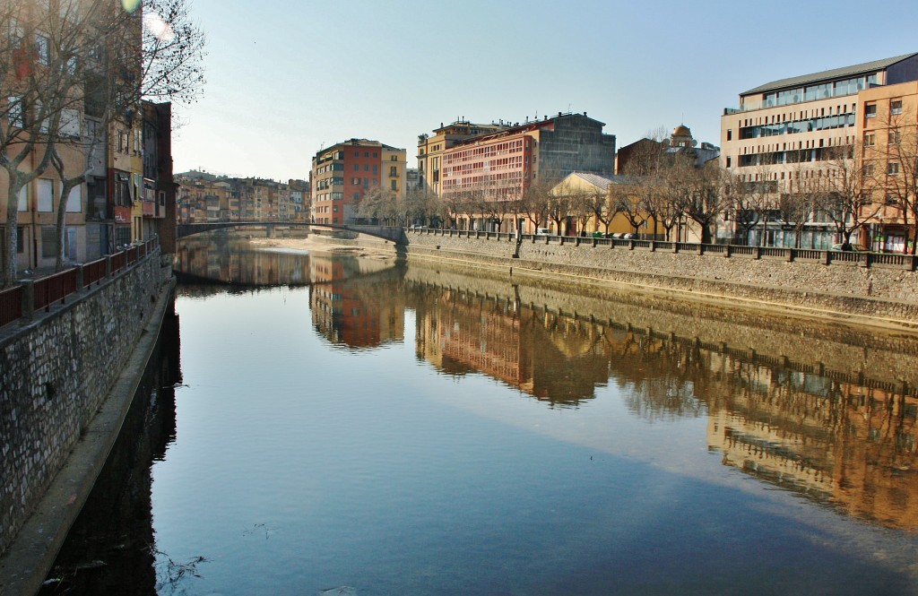 Foto: Rio Onyar - Girona (Cataluña), España