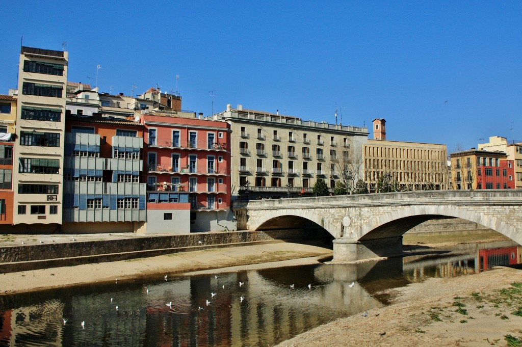 Foto: Rio Onyar - Girona (Cataluña), España