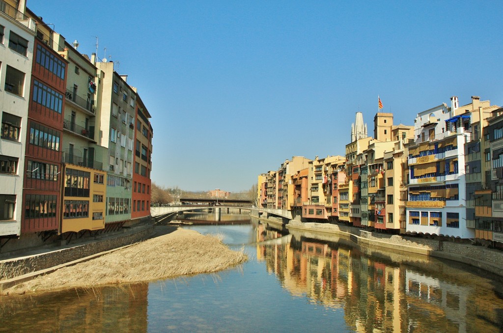 Foto: Rio Onyar - Girona (Cataluña), España