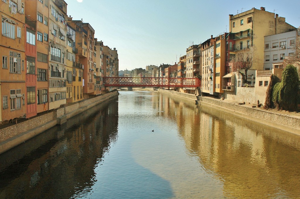 Foto: Rio Onyar - Girona (Cataluña), España